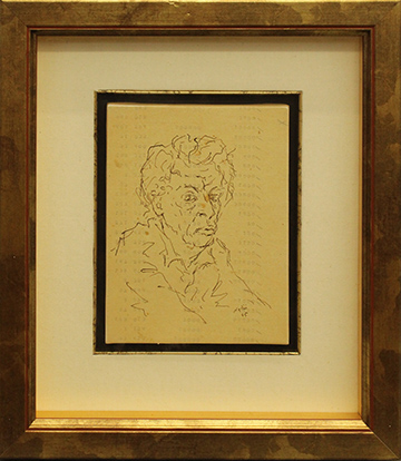 GUALTIERO NATIVI, "Ritratto", 1945