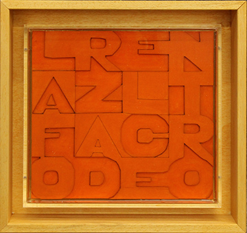 GIORGIO GOST, "Capsula del tempo-Omaggio a Boetti", 2020