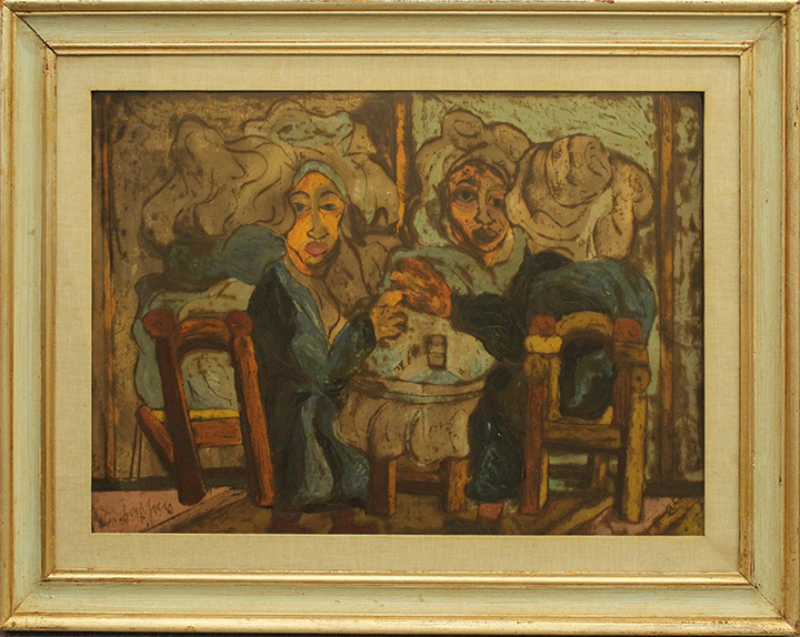 GIUSEPPE SERAFINI, "Figure", anni '80