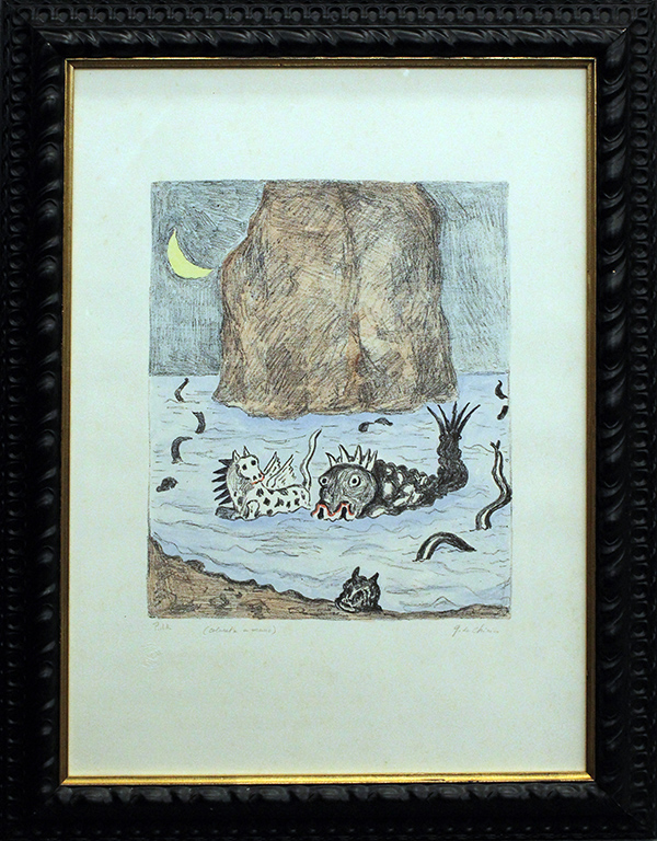 GIORGIO DE CHIRICO, "I mostri", 1973