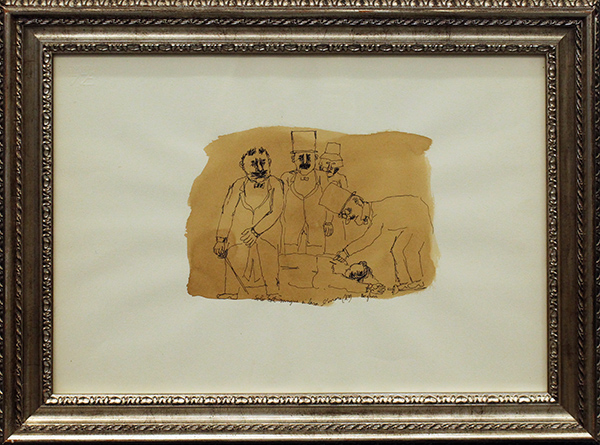 FRANZ BORGHESE "Solo col sangue si lava l'onore" , anni 80'