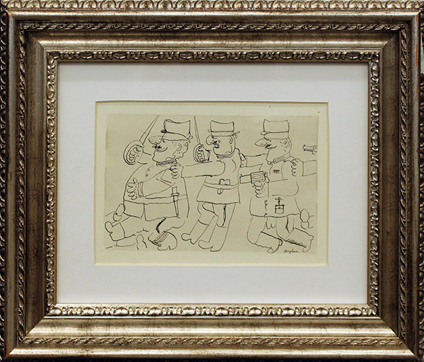 FRANZ BORGHESE "I ciechi" anni 80'