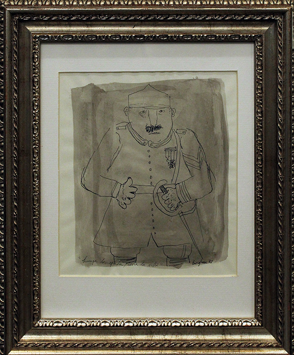 FRANZ BORGHESE "Lunga la spada, corta la vista" anni 80'