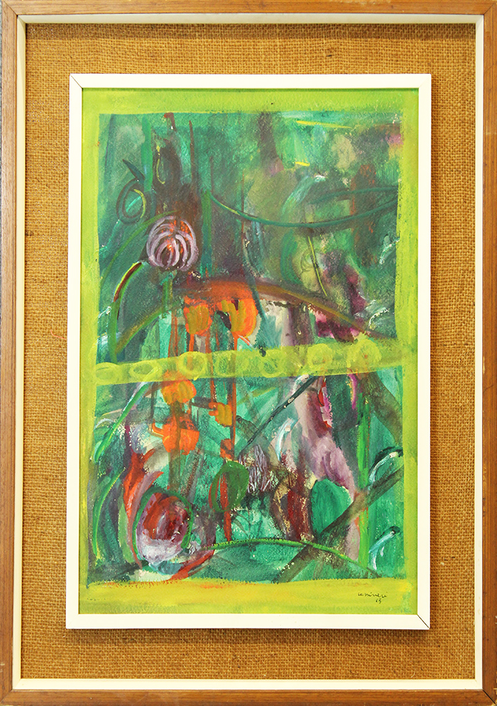 BRUNO CASSINARI, "Composizione", 1963