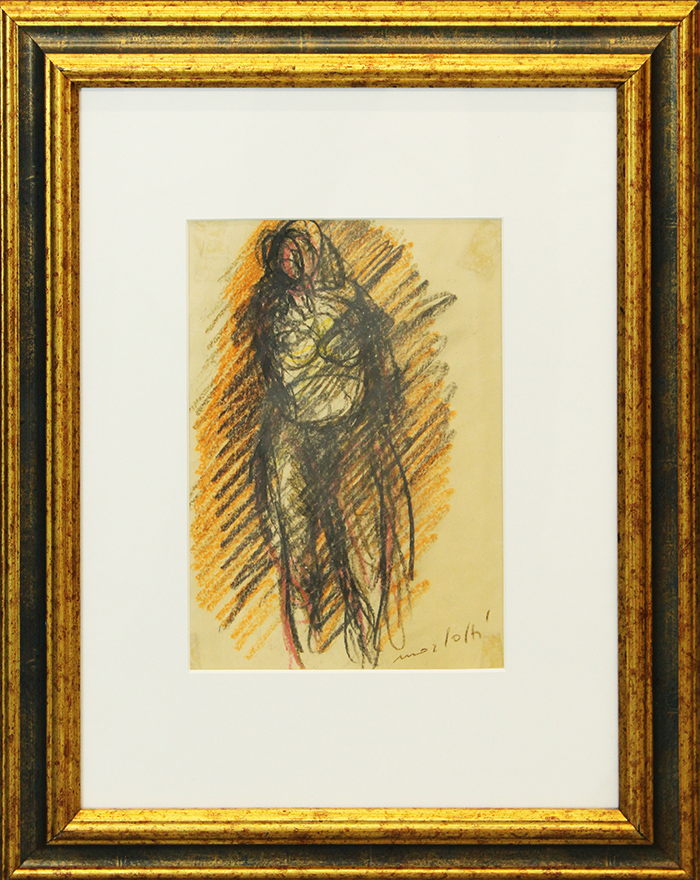 ENNIO MORLOTTI, "Nudo", anni '80