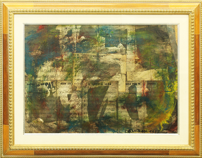 ARTURO CARMASSI, "Composizione", 1981