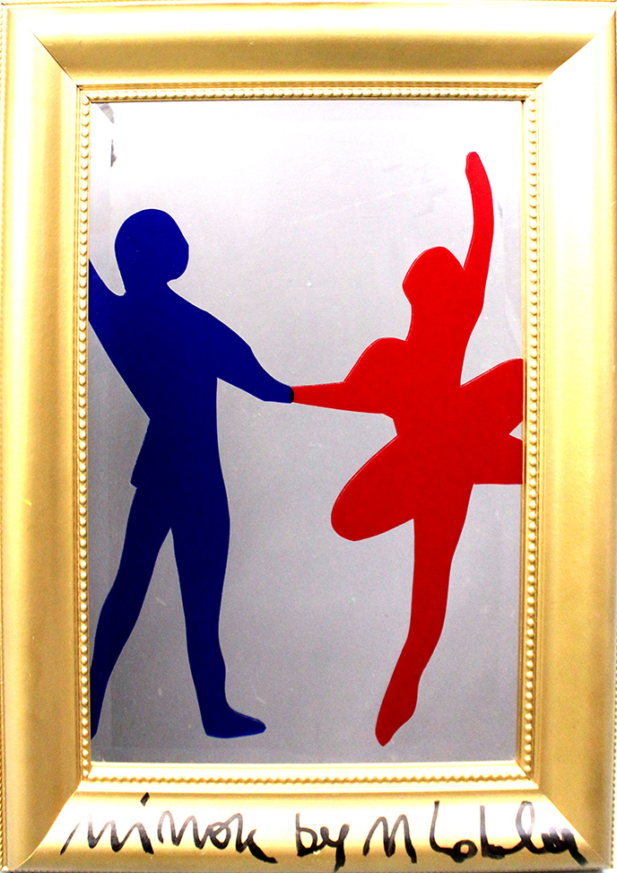 MARCO LODOLA SPECCHIO,"Mirror", anni 2000