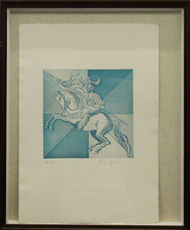 ANONIMO, "Cavallo e Cavaliere", anni '70