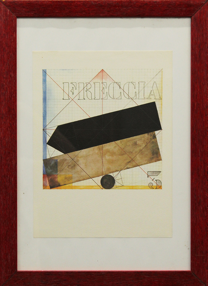 GIO' POMODORO, "Il Sagittaro" (Il Carro e la Freccia), anni '70