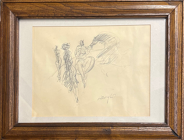 ALFONSO BORGHI, "Amazzoni", 1985