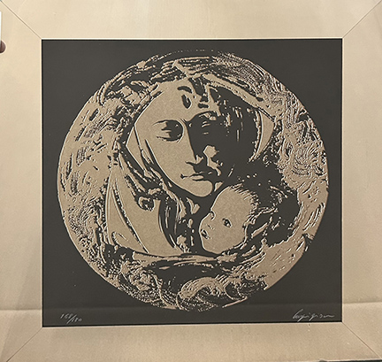 DANTE CARPIGIANI, "Tondo", anni '60