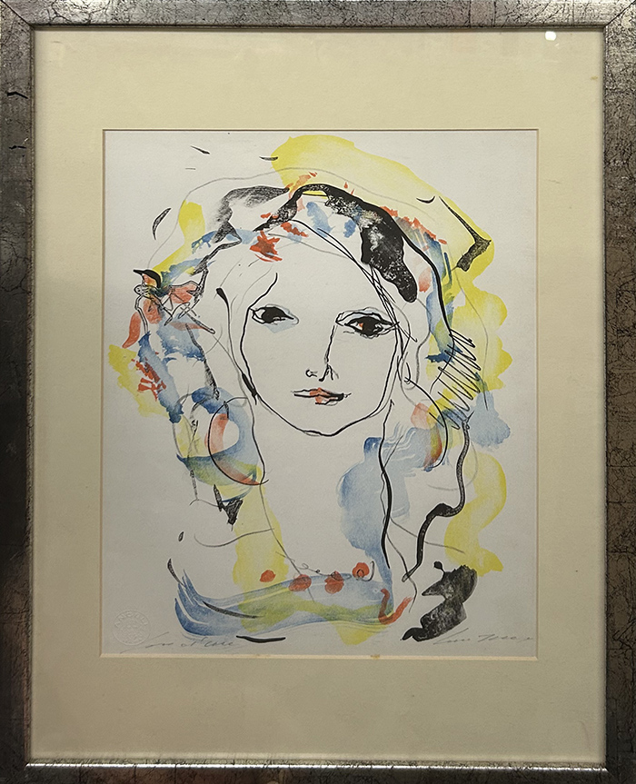 ERNESTRO TRECCANI, "Donna", anni '80