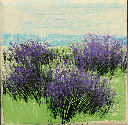 MARIO SOAVE, "Lavanda", anni 2000,