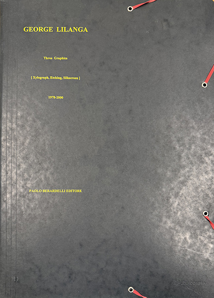 GEORGE LILANGA, "Three Graphics", anni 1978-2000 circa