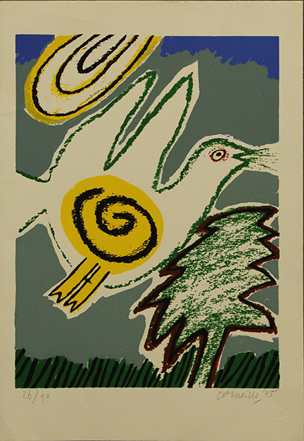 GUILLAUME CORNEILLE, "Colombe", 1995,