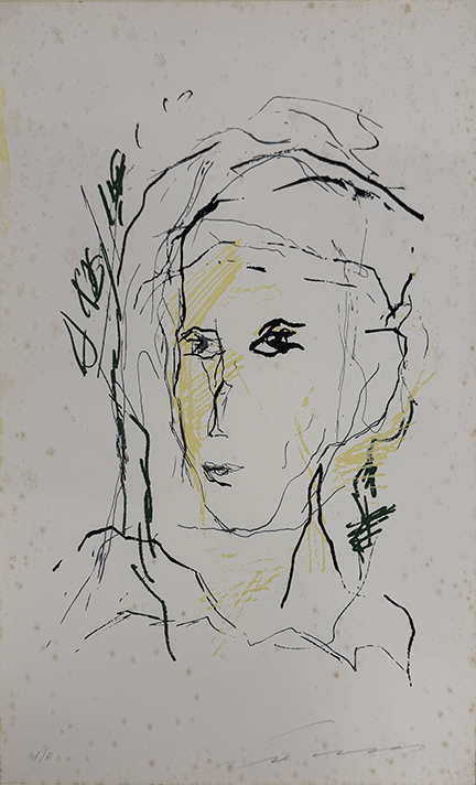 ERNESTO TRECCANI, "Volto"