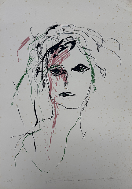 ERNESTO TRECCANI, "Volto II"