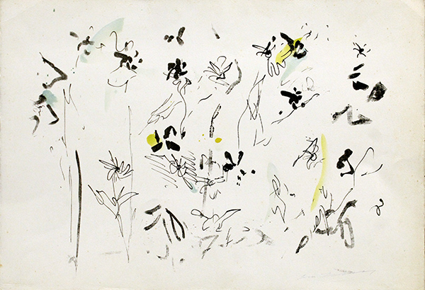 ERNESTO TRECCANI, "Fiori", anni '70