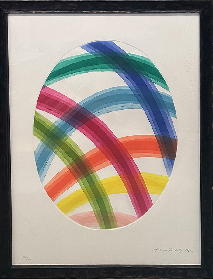 PIERO DORAZIO, "Ovale signico", anno 1987