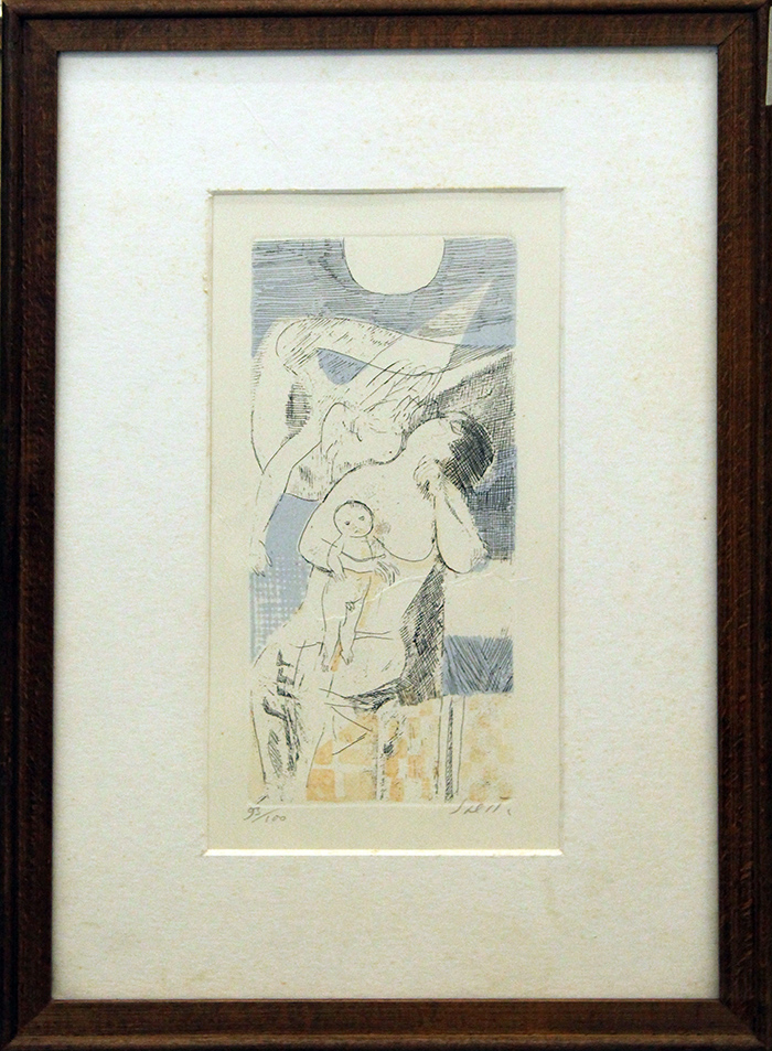 BRUNO SAETTI "Maternità"anni 40'