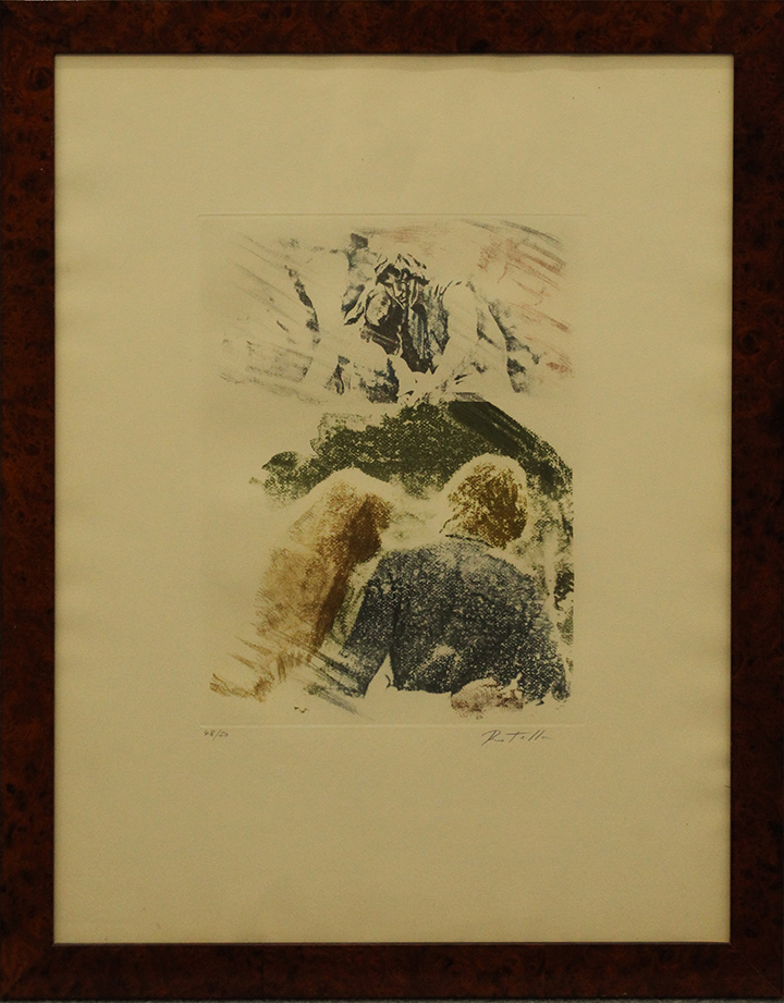 MIMMO ROTELLA, "Osservare dall'alto", anni '70