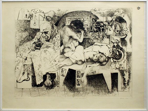 UGO ATTARDI, "Morte del Torero", 1965