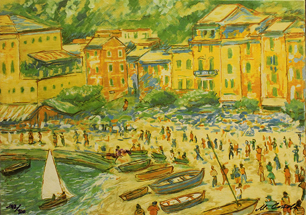 MICHELE CASCELLA "Portofino vivace", 1984.