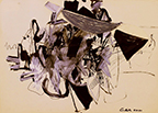 CLAUDIO CINTOLI, "Schizzi di memoria", 1960