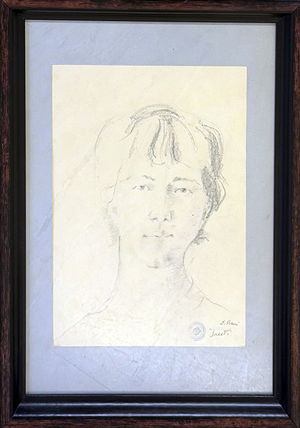 EDMONDO BACCI, "Ragazzo", anni '40