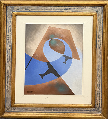 OSVALDO PERUZZI, "Aeropittura", 1987