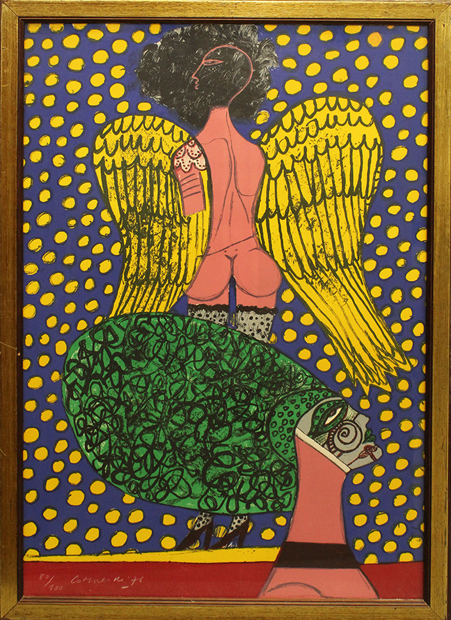 GUILLAUME CORNEILLE, "Fellini's Archangel", 1976