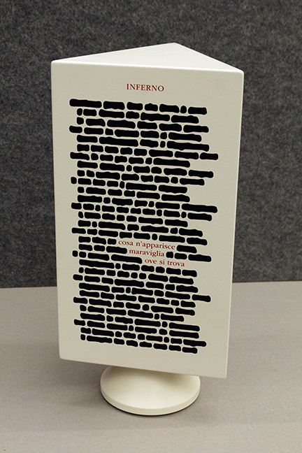 EMILIO ISGRO', "La Divina commedia" (colore nero), 2023