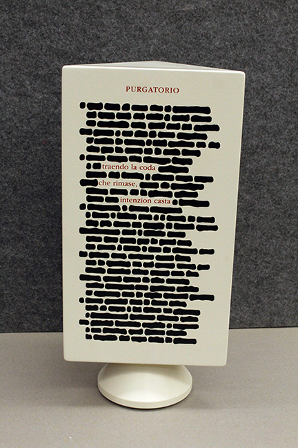 EMILIO ISGRO', "La Divina commedia" (colore nero), 2023