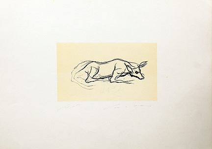 ERNESTO TRECCANI, "Bove", anni '70