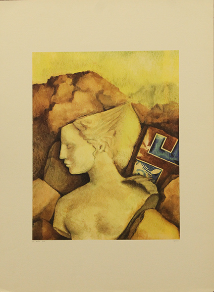 DI GIUSTO, "Statua greca", 1986