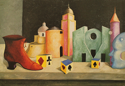 LITHIAN RICCI, "La città che cresce", anni 90' circa