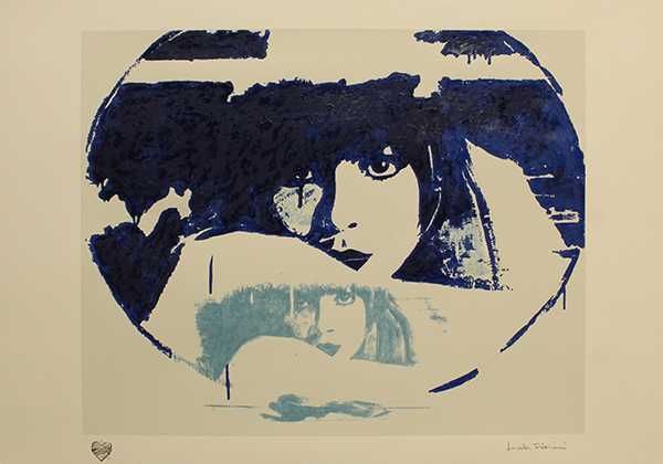 GIOSETTA FIORONI, anni 2000, (blu scuro e celeste)