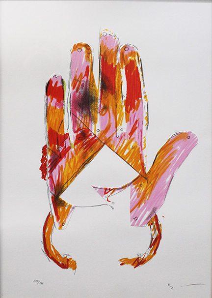 MARIO SCHIFANO, "Mano"