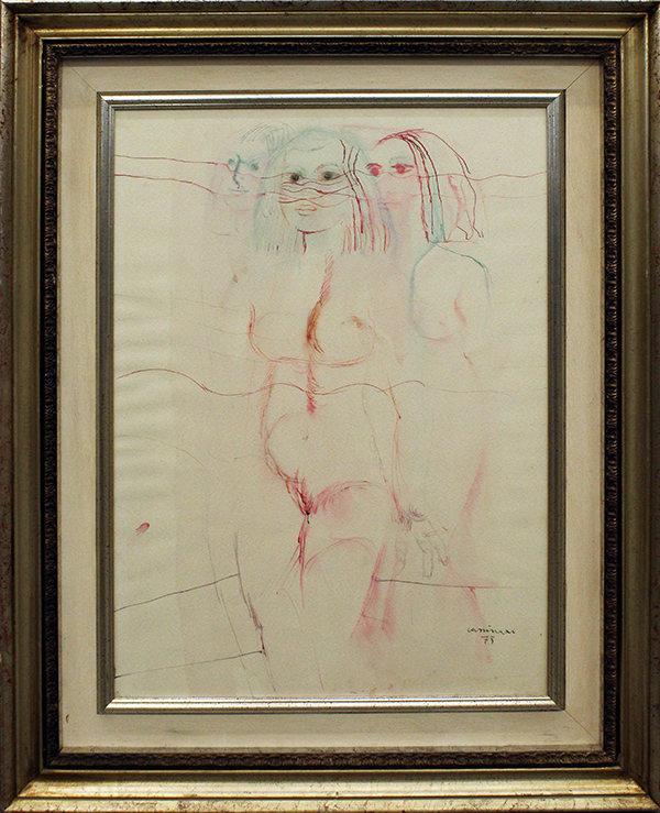 BRUNO CASSINARI , "Ganache" 1973