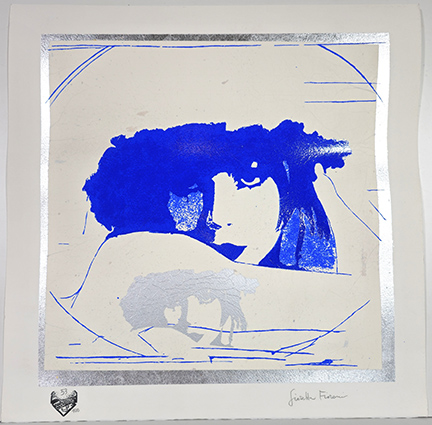 GIOSETTA FIORONI, "Doppio Liberty Blue e argento"