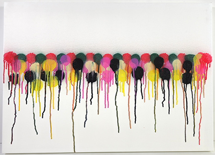 DERMIS MANON, "Gesto Spray", 2024