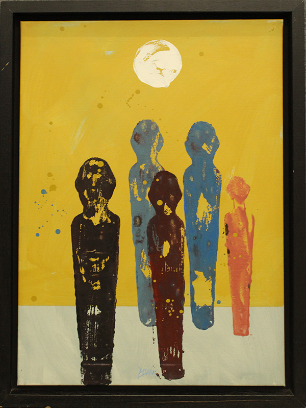 CORRADO ZANI, "Guardano la luna", 2010