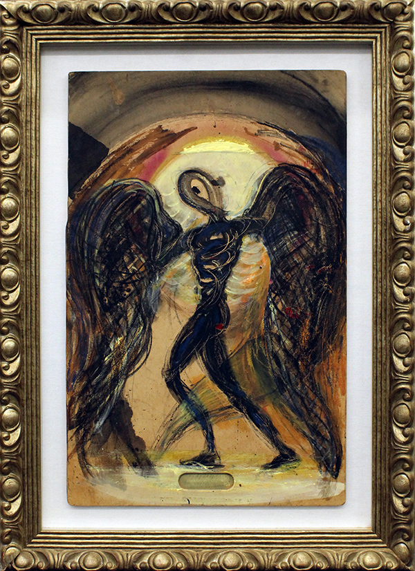 BRUNO CECCOBELLI, "Angelo negro ", anni 2000 circa