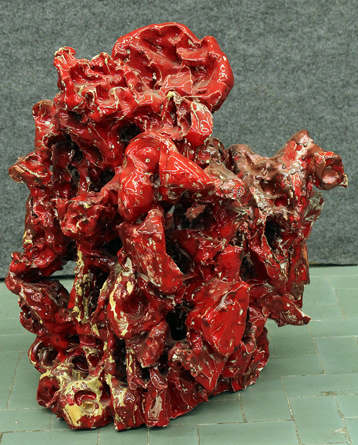 DOMENICO ASMONE, "Cromatico rosso", 2020