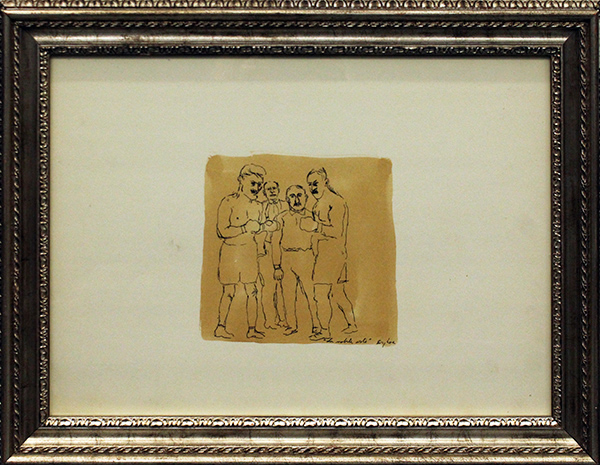 FRANZ BORGHESE "La nobile arte" anni 80'