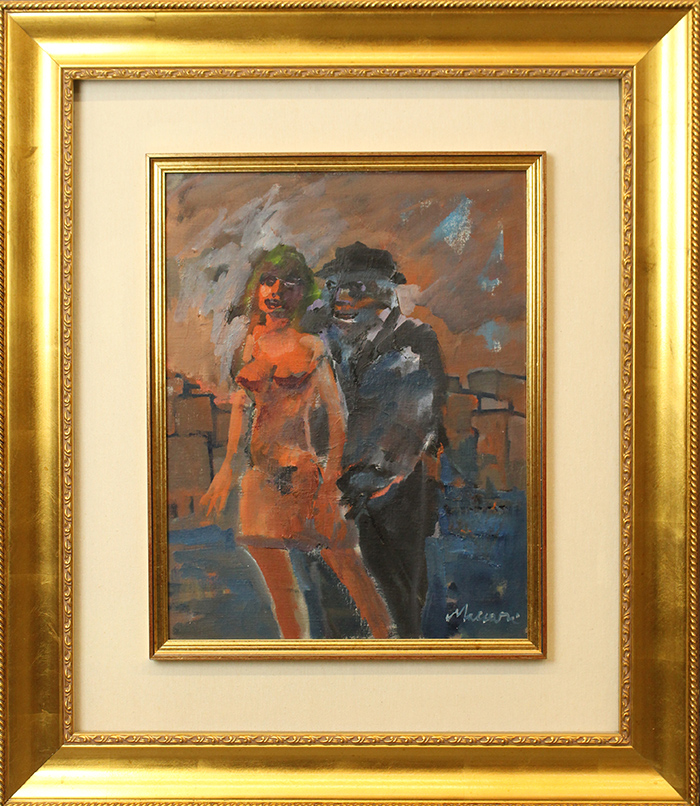MINO MACCARI, "L'Approccio", 1968