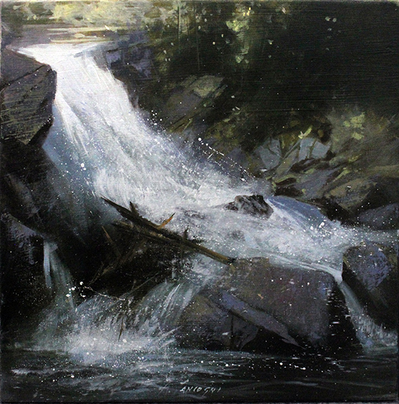 AGOSTINO CANCOGNI, "La cascata", anni 2000