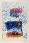 MARIO SCHIFANO, "Impressione astratta"